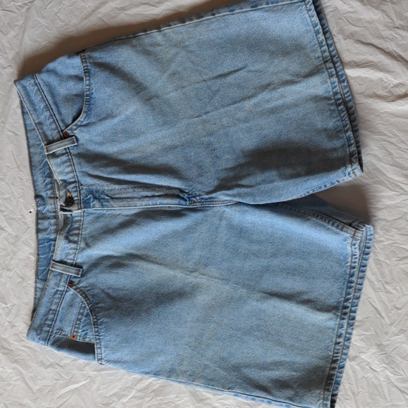 Levi's Pants - Levi's Vintage 1998 Made In USA Denim Jean Shorts Jorts White Tab High Rise 18